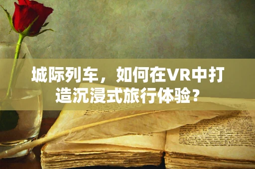 城际列车，如何在VR中打造沉浸式旅行体验？