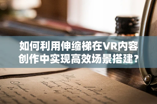 如何利用伸缩梯在VR内容创作中实现高效场景搭建？