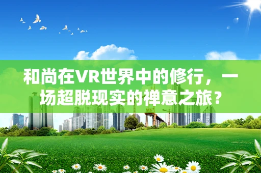 和尚在VR世界中的修行，一场超脱现实的禅意之旅？