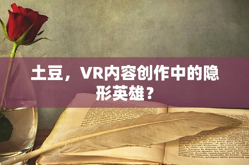 土豆，VR内容创作中的隐形英雄？