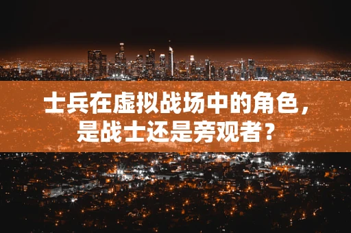 士兵在虚拟战场中的角色，是战士还是旁观者？