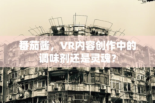 番茄酱，VR内容创作中的调味剂还是灵魂？
