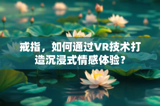 戒指，如何通过VR技术打造沉浸式情感体验？