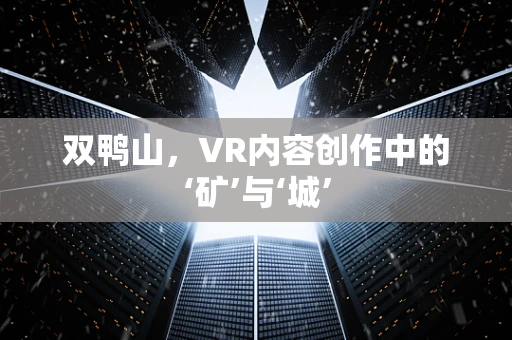 双鸭山，VR内容创作中的‘矿’与‘城’