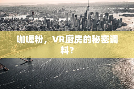咖喱粉，VR厨房的秘密调料？
