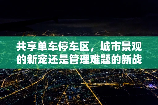 共享单车停车区，城市景观的新宠还是管理难题的新战场？