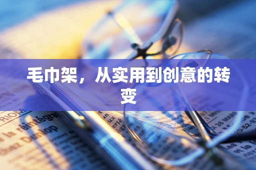 毛巾架，从实用到创意的转变