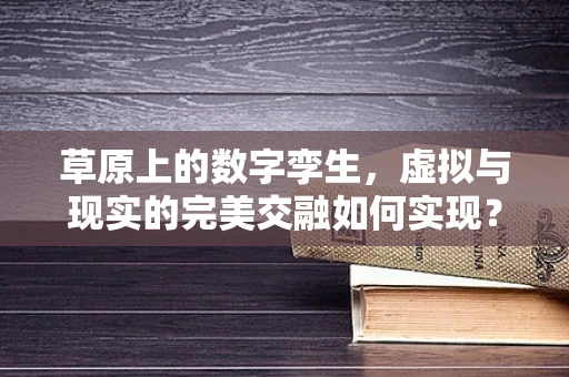 草原上的数字孪生，虚拟与现实的完美交融如何实现？
