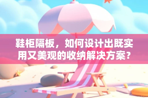 鞋柜隔板，如何设计出既实用又美观的收纳解决方案？