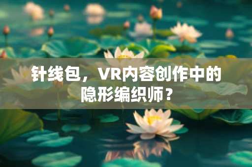 针线包，VR内容创作中的隐形编织师？