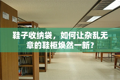 鞋子收纳袋，如何让杂乱无章的鞋柜焕然一新？