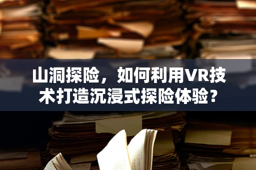 山洞探险，如何利用VR技术打造沉浸式探险体验？