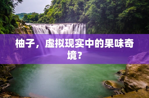 柚子，虚拟现实中的果味奇境？
