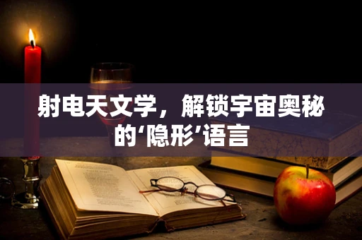 射电天文学，解锁宇宙奥秘的‘隐形’语言
