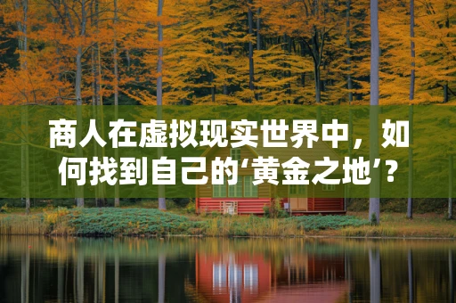 商人在虚拟现实世界中，如何找到自己的‘黄金之地’？