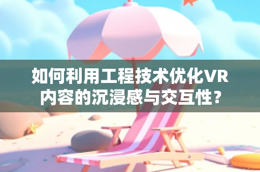 如何利用工程技术优化VR内容的沉浸感与交互性？