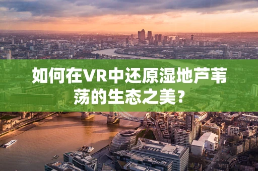 如何在VR中还原湿地芦苇荡的生态之美？