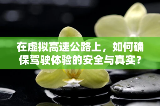 在虚拟高速公路上，如何确保驾驶体验的安全与真实？