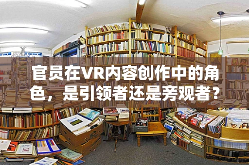 官员在VR内容创作中的角色，是引领者还是旁观者？