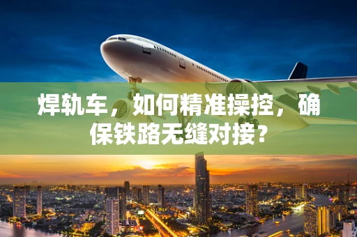 焊轨车，如何精准操控，确保铁路无缝对接？