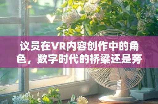 议员在VR内容创作中的角色，数字时代的桥梁还是旁观者？