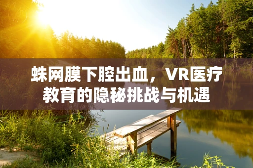 蛛网膜下腔出血，VR医疗教育的隐秘挑战与机遇