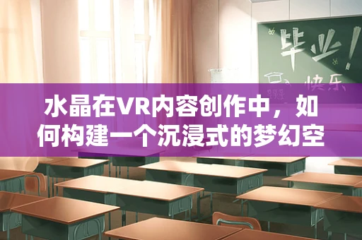 水晶在VR内容创作中，如何构建一个沉浸式的梦幻空间？