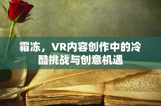 霜冻，VR内容创作中的冷酷挑战与创意机遇
