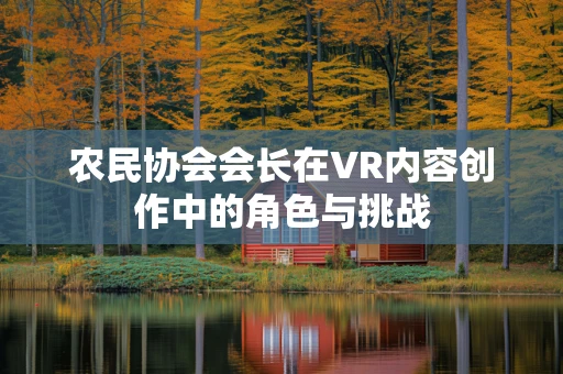 农民协会会长在VR内容创作中的角色与挑战