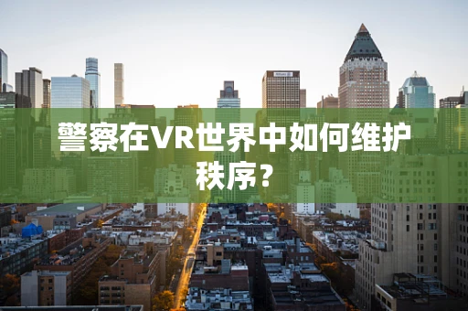 警察在VR世界中如何维护秩序？