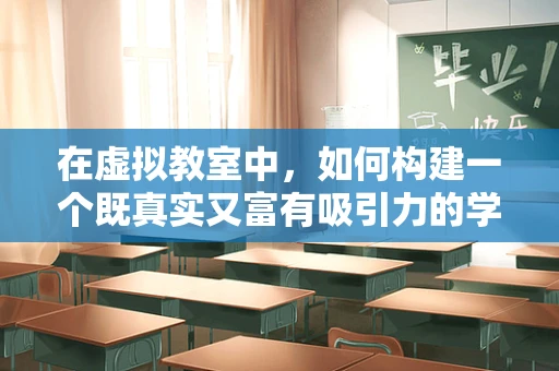 在虚拟教室中，如何构建一个既真实又富有吸引力的学习环境？