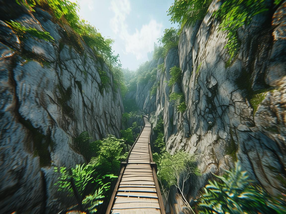 峡谷栈道，如何利用VR技术打造身临其境的探险体验？