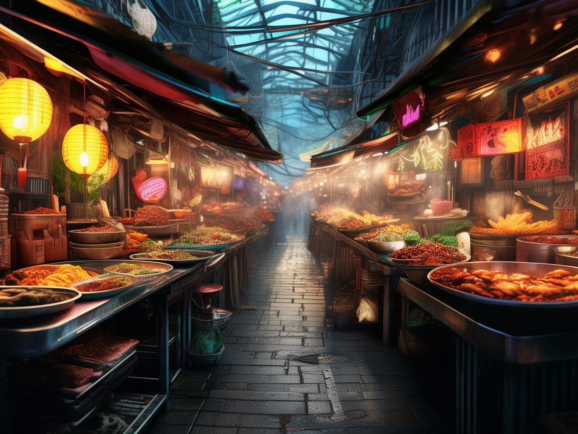 夜市摊位，如何通过VR技术打造沉浸式美食探索体验？