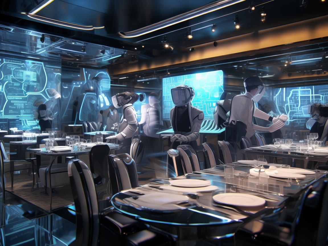 VR餐厅，服务员的新角色与挑战