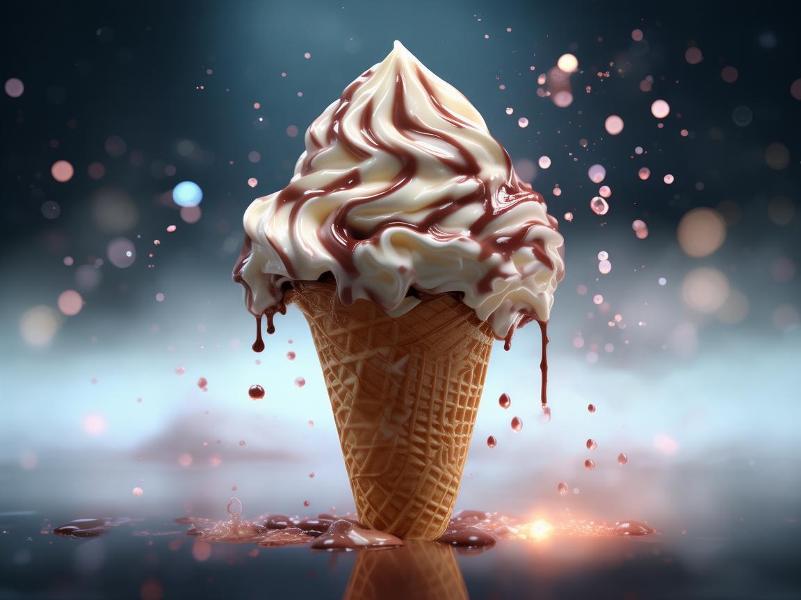 冰淇淋，虚拟现实中的甜蜜诱惑？