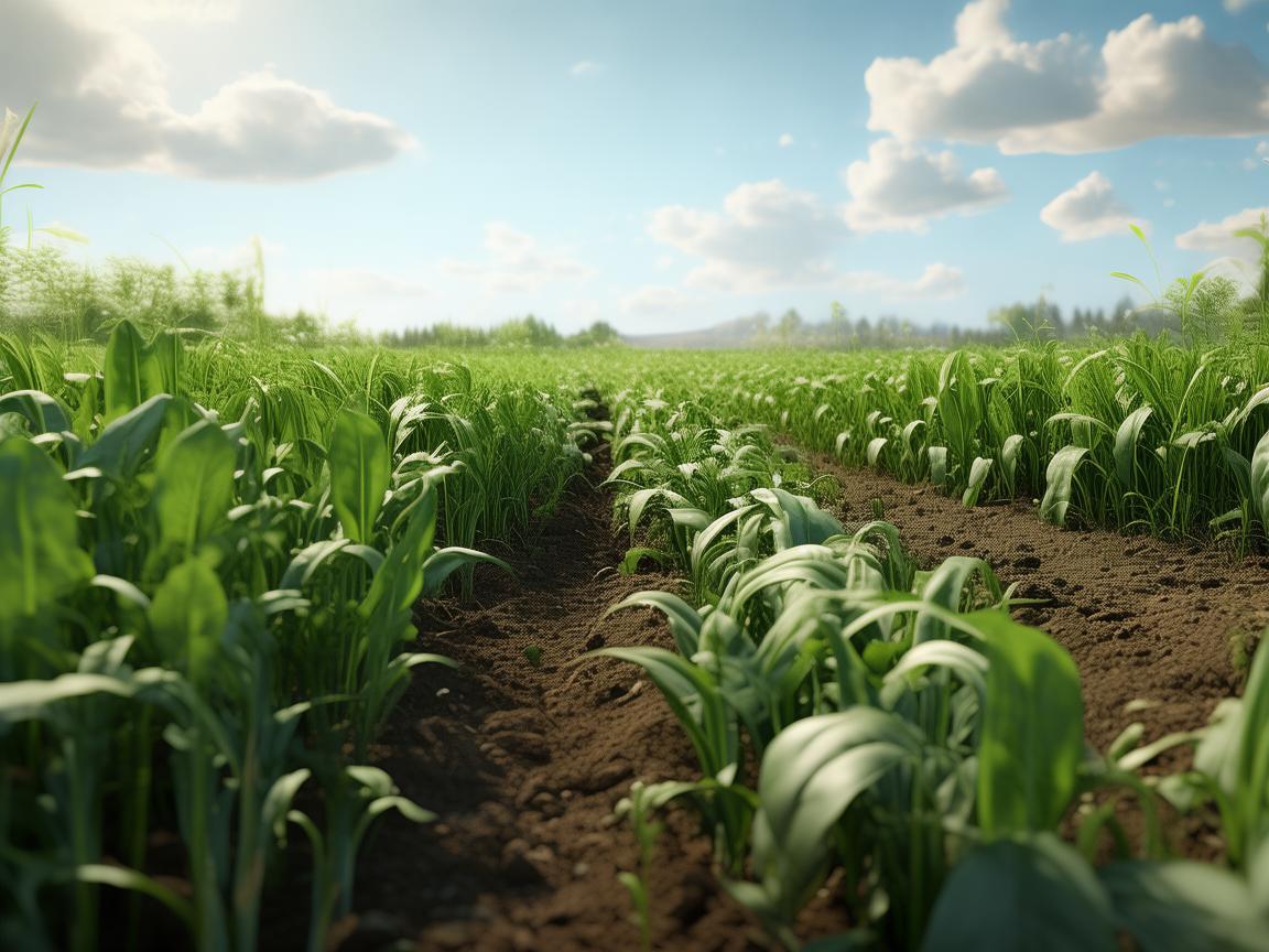 在虚拟农场田地中，如何实现真实触感的作物生长体验？