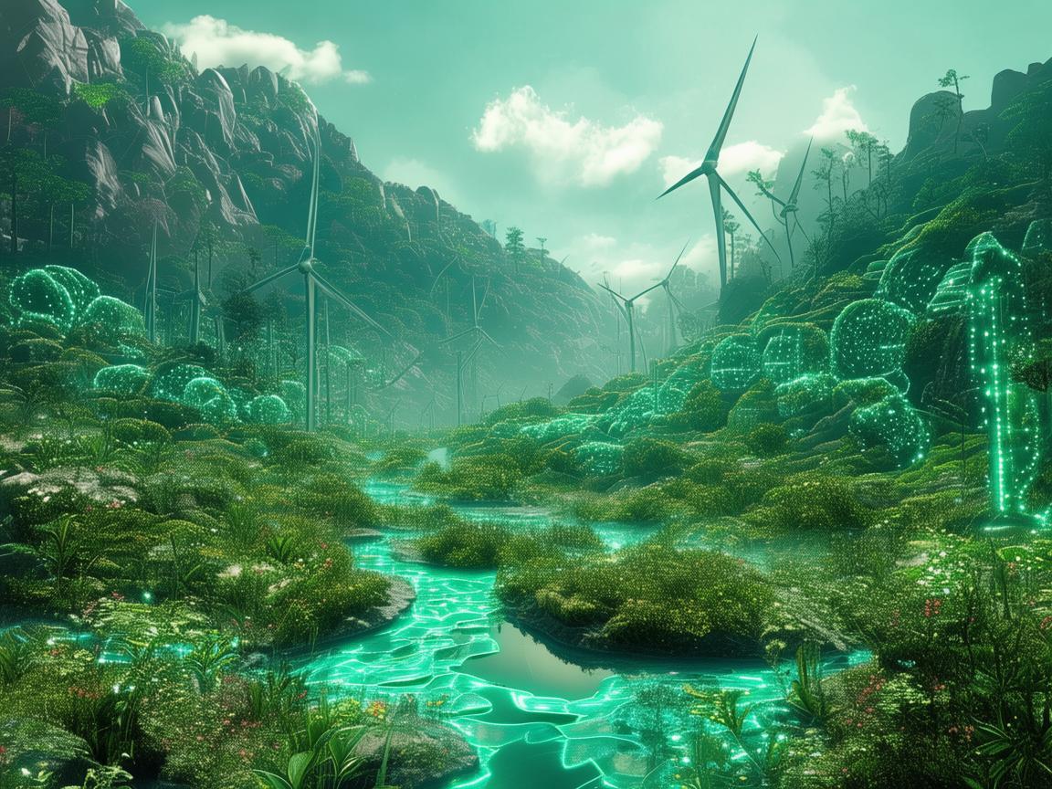 虚拟现实（VR）在环境工程中的‘绿色’潜力，如何构建可持续的虚拟世界？