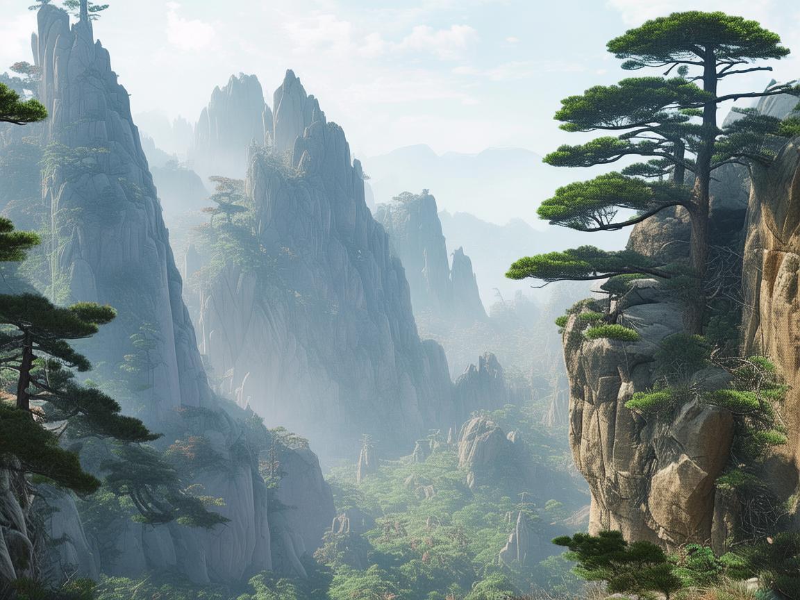 探索虚拟现实中的黄山，如何真实还原自然奇观？